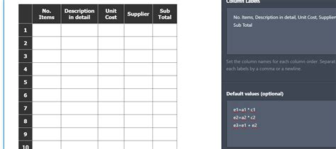 Spreadsheet Widget cannot handle negative calculation