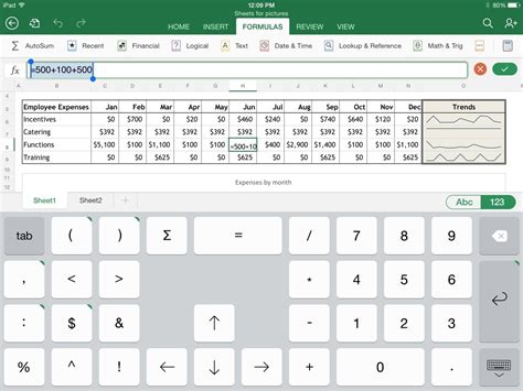 Spreadsheet for ipad. Pros. The most powerful spreadsheet app on the iOS platform. Wide range of features. Many touch-centric conveniences. Handles multi-page spreadsheets with aplomb. … 