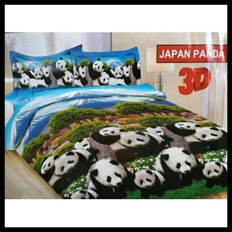 Sprei panda 200 x200 terlengkap