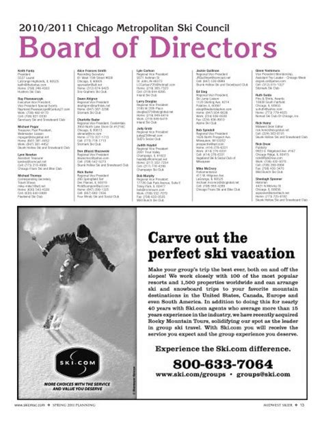 Spring 2011 COVERF_Layout 1 - Ski Group Trips - yumpu.com