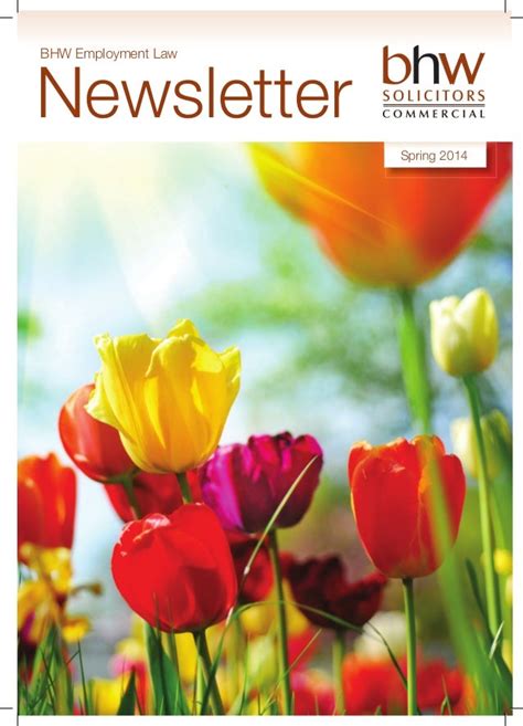 Spring 2014 newsletter
