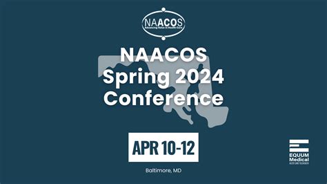 Spring 2024 Agenda - NAACOS