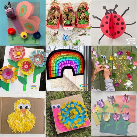 Spring Arts & Crafts for Kids - Pinterest