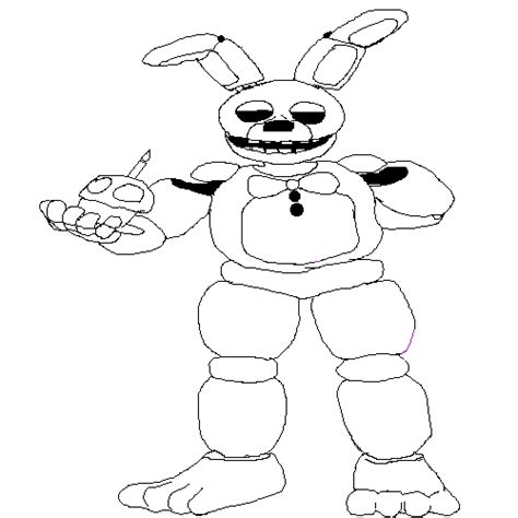 Spring Bonnie Coloring Pages Coloring Home