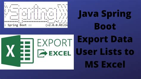 Spring Boot Excel Download
