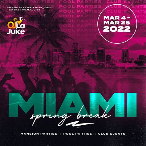Spring Break 2023 Miami