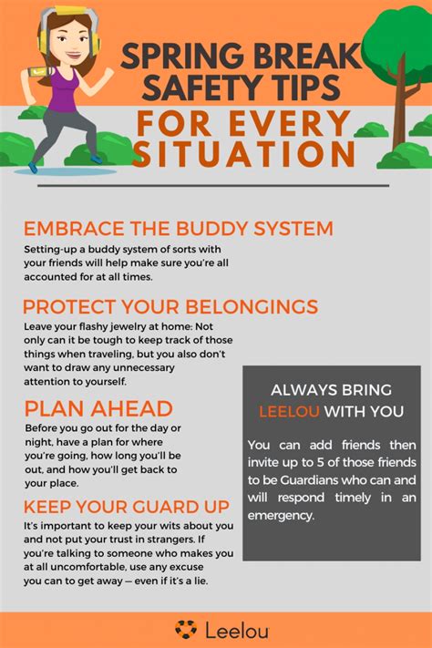 Spring Break Safety Tips for Every Situation in 2020 Safety tips