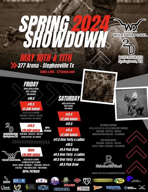 Spring Classic Roping Calendar