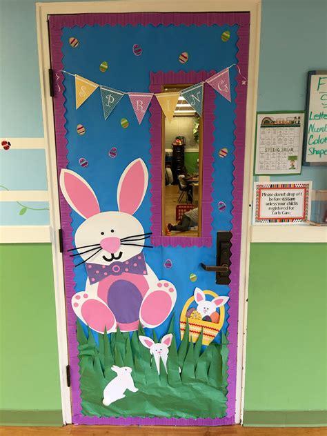 Spring Classroom Door Ideas. School door decorations, Easter ...