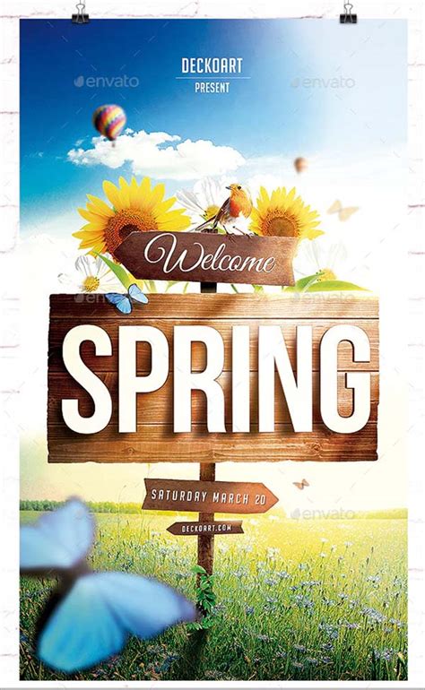 Spring Event Flyer Template
