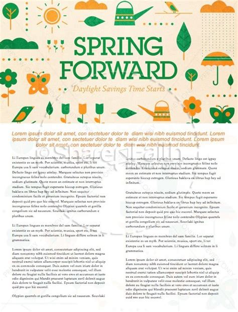 Spring Forward Church Newsletter