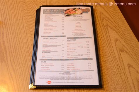 Spring Garden Restaurant in Camanche - Restaurant menu and …