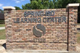 Spring ISD Learning Center Signage ERC Texas