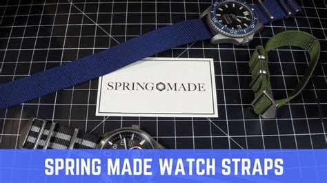 Spring Made Watch Straps Review - YouTube