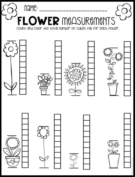 Spring Math and Literacy Printables and Worksheets for PreK and