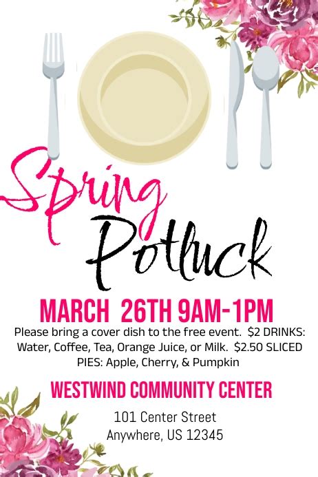 Spring Potluck Template - fisbofoofisati.wixsite.com