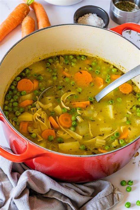 Spring Vegetable Soup - My Food and Family