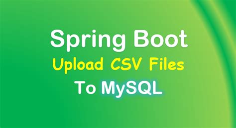 Spring boot read large csv file.  How to Read Multiple CSV Files with Mul...