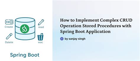 Spring boot stored procedure multiple output parameters.  Ive never had it working c...