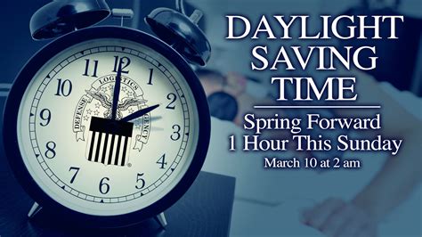 Spring forward into daylight saving time this Sunday