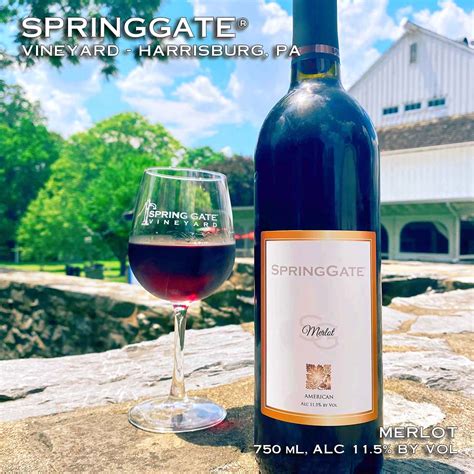 Spring gate vineyard. We like our wine slushies and so do our guests! We even have a cottage dedicated to the wine slushies called the Carriage House (though we do sometimes call it the "love shack"). 