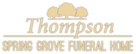 Spring grove funeral home obituaries.  Obituaries from Thompson Spring Grove Funeral Ho...