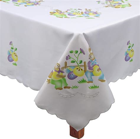 Amazon's Choice: Overall Pick Compared to alternative products for this search, products highlighted as 'Overall Pick' are, on average: ... Newbridge Easter Wildflower Fields Floral Vinyl Flannel Backed Tablecloth, Spring Wild Flowers Easy Care Vinyl Tablecloth with Flannel Backing, 52 Inch x 52 Inch Square. Options: 8 …. 