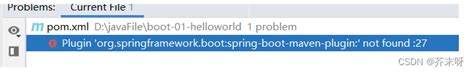 Spring-boot-maven-plugin not found. Apr 5, 2018 · [WARNING] The POM for com.atlassian.maven.plugins:maven-confluence-plugin:jar:6.3.15 is missing, no dependency information available [ERROR] [ERROR] Some problems were encountered while processing the POMs: [ERROR] Unresolveable build extension: Plugin com.atlassian.maven.plugins:maven-confluence-plugin:6.3.15 or … 