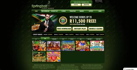 Springbok casino Aussie trusted