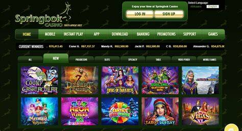 Springbok Casino Canada online slots that pay real money