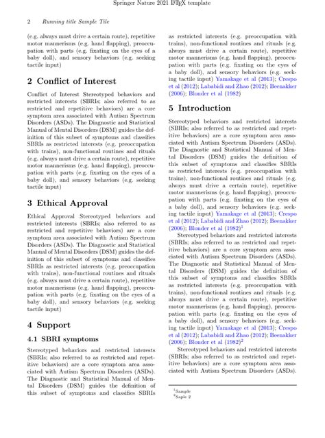 Springer conference paper latex template.  Springer Proceedings in LAIS Lecture ...