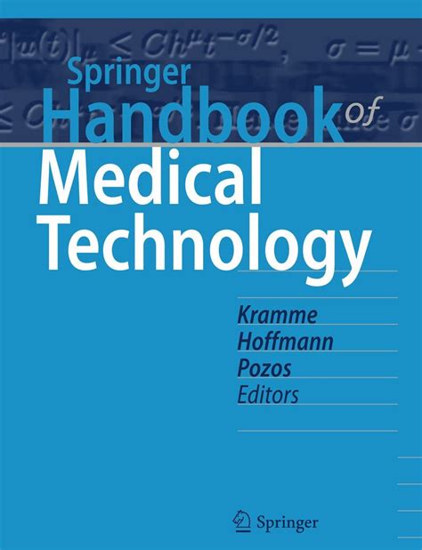 Springer handbook of medical technology springer handbooks. - Calculus instructor solutions manual robert adams.