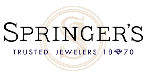 Springers jewelry. Specialties: Engagement and Wedding Rings, Fine Designer Jewelry, Fine Timepieces, Estate Jewelry and Pre-Owned Rolex, Custom Designs, Engraving, Cleaning, Repairs, and Trade-Ins. Established in 1870. Springer's got its start in 1870 in nearby Saccarappa (now Westbrook, ME) offering a wide range of optical goods, stationary and artists materials, "fancy goods" and of course, fine jewelry. A ... 
