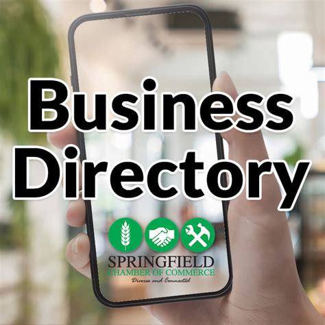 Springfield business directory. .  ...