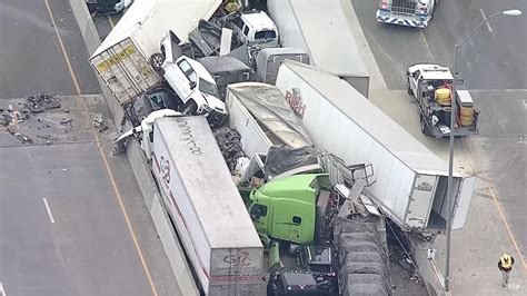 BREAKING: Multiple casualties after 100+ vehicle pileup on I-5