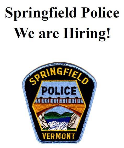 Springfield vt police log.  Springfield Police Department, Springfield, VT, Spr...