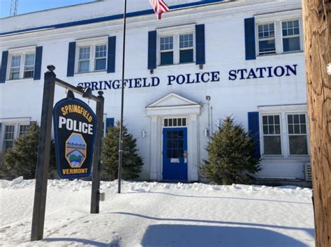 Springfield vt police news.  21, 2025, in Springfield.  Investigation co...