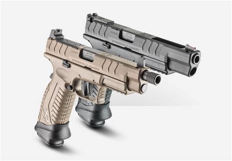 Suggested retail price for the Springfield XD-M Elite 3.8 Compact OSP 10mm with HEX Dragonfly optic is $818, which is a good value for a solidly built 10mm carry gun that comes equipped with a quality red dot optic. If that’s the type of pistol you want, the Springfield XD-M Elite is really your only option—but it’s a very good option.. 