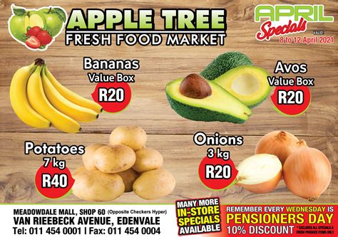 Springs Specials... - APPLE TREE Fresh Food Market Edenvale