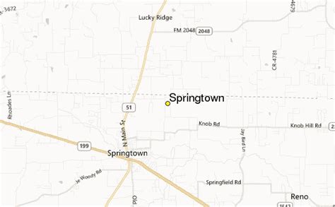 Current weather in Springtown and forecast for 