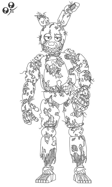Springtrap Coloring