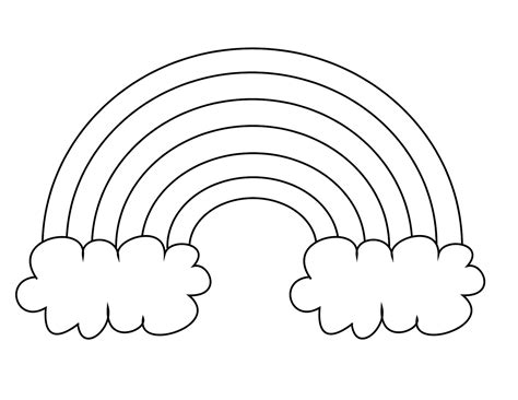 Sprinkle Rainbows with Free Printables and Color Sheet