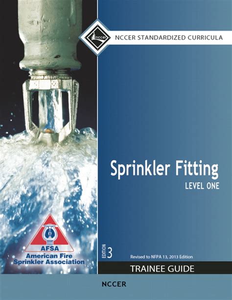 Sprinkler fitting level 1 trainee guide 3rd edition. - Primer foro regional sobre temas legislativos..