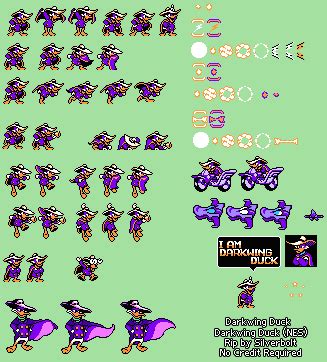 Sprite Database - Darkwing Duck