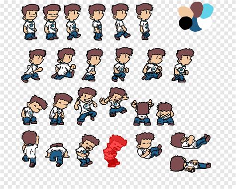 Sprite animation. Here is my final walk cycle for my Mercenary character. As this was my first outing with sprite animation I found that I learned alot this semester with my ... 