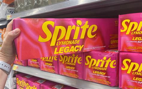 Sprite lymonade legacy. Apparently hip-hop is 50 years old and tastes like strawberry lemonade. Coca-Cola mixed some with Sprite and called it Lymonade Legacy. Wild. Let's suck one ... 