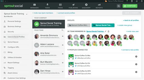 Sprout social.. Sprout Social is a global leader in social media management and analytics software. Sprout’s intuitive platform puts powerful social data into the hands of more than 30,000 brands so they can ... 
