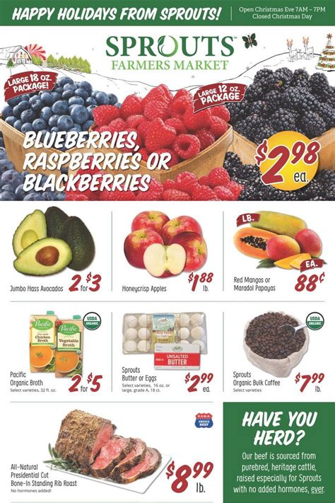 Sprouts ad this week. Mar 28, 2023 · Visit your local Grand Junction Sprouts Farmers Market full of healthy, affordable groceries. ... Weekly Ad. Deals of the Month. Digital Coupons. Shop. Pickup ... 