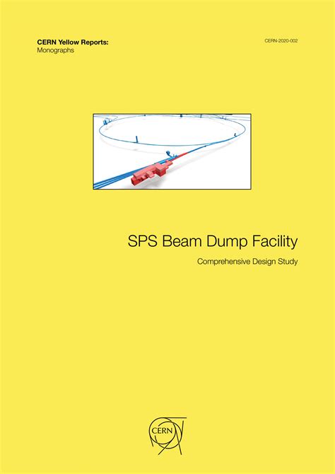 Sps Beam Dump Facility Comprehensive Design Study Cern Document Server