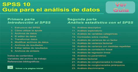 Spss 10 0 guía para el análisis de datos. - Binding and scattering in two dimensional systems applications to quantum wires waveguides and photonic crystals.
